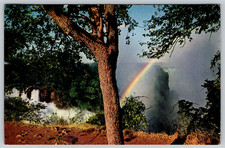 c1970s Devil's Cataract Victoria Falls Vintage Postcard