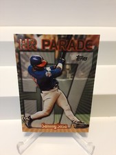 1999 Topps Homerun Parade HR #57 Sammy Sosa Chicago Cubs #461