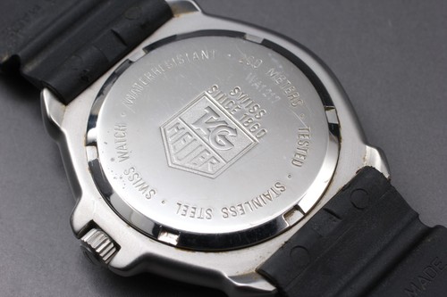 *Quasi come nuovo* Tag Heuer Formula 1 Professional WA1217 nero rosa 200 m orologio al quarzo - Foto 8 di 10