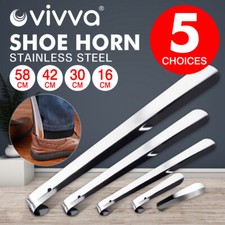 Long Handle Shoe Horn Professional Metal Stainless Steel Lifter Tool 16-58 cm