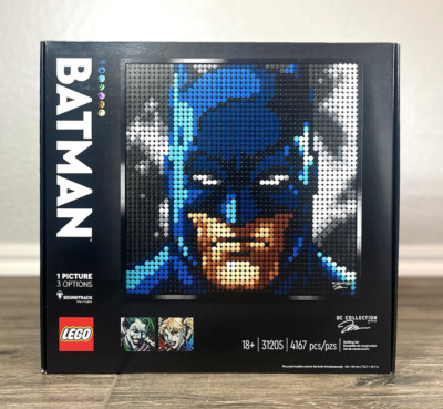 LEGO Art 31205: Batman Jim Lee Collection, Joker&Harley 3in1; NEW ~ RETIRED