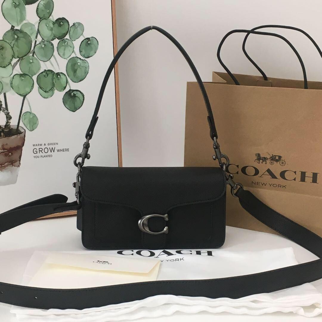 COACH Tabby Shoulder Bag Tabby 20 CM546 Black Outlet NEW Mini bag