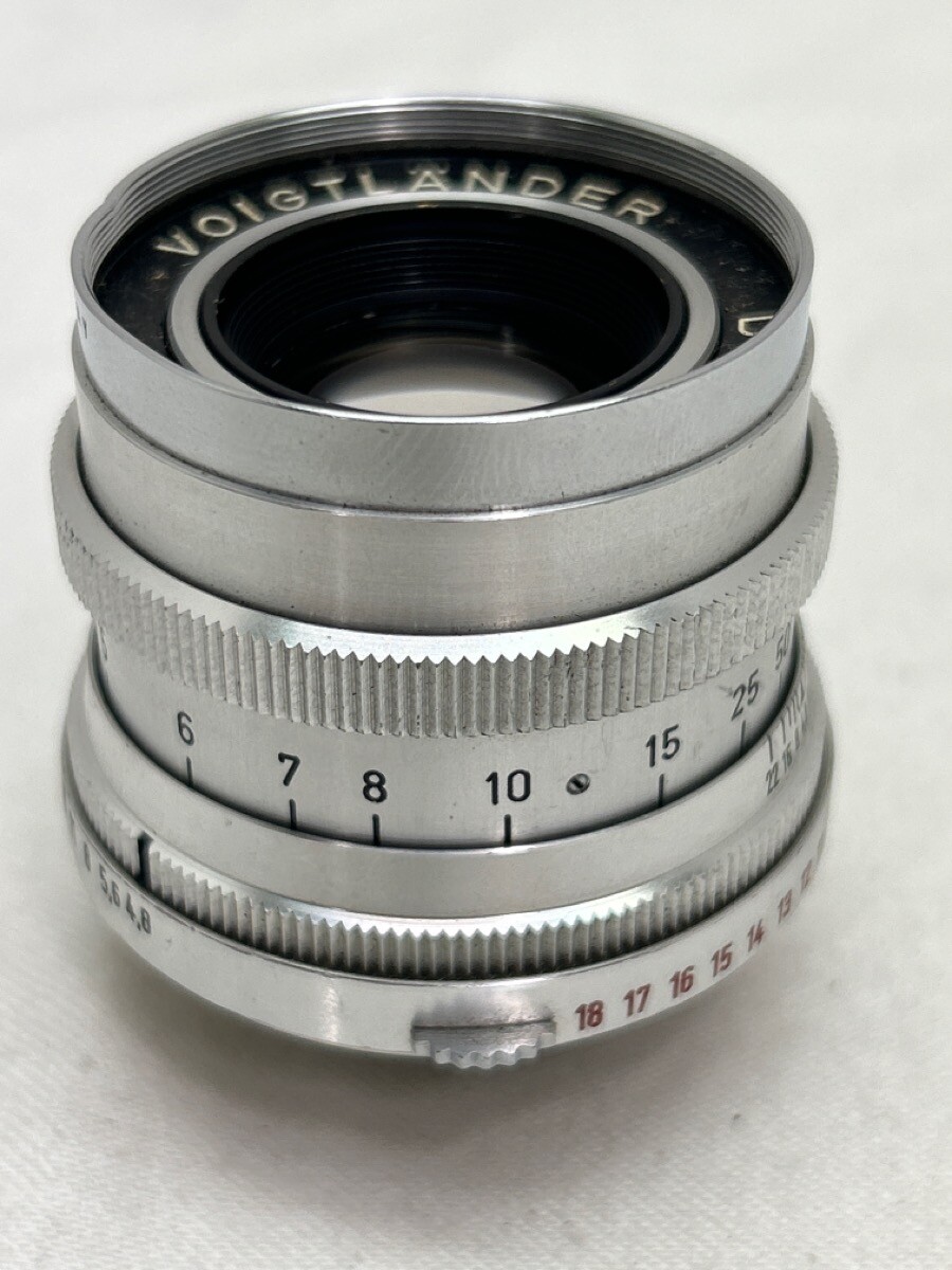Voigtländer Dynaret 100mm f/4.8 DKL Deckel mount nr. 4198893