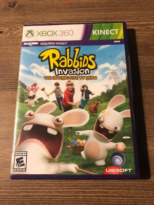 Rabbids Invasion: The Interactive TV Show - Xbox 360 -