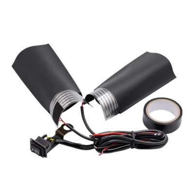 1 Set 12V Quick Heated Universal Motorcycle Handlebar ATV Hand Grips Warm Tool