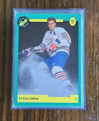 1991 Classic Hockey Draft Picks Complete Set Eric Lindros & Peter Forsberg