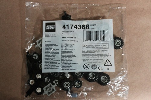 LEGO Bulk Brick ~ Small Wheels and Axles ~ Contains 52 Parts (Item# 10048) - Picture 7 of 12