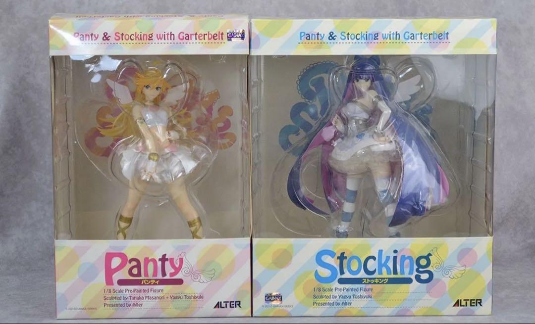 Gainax Alter Panty & Stocking With Garterbelt 1/8 Figure Set 