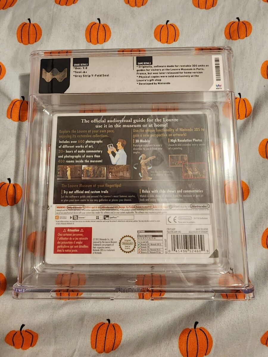 Nintendo 3DS Guide: Louvre (English Version) VGA Wata 9.8 A+ Nintendo 3DS Guide: Louvre (English Version) VGA Wata 9.8 A+