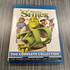 SHREK 3D The Complete Collection Blu Ray 2010...