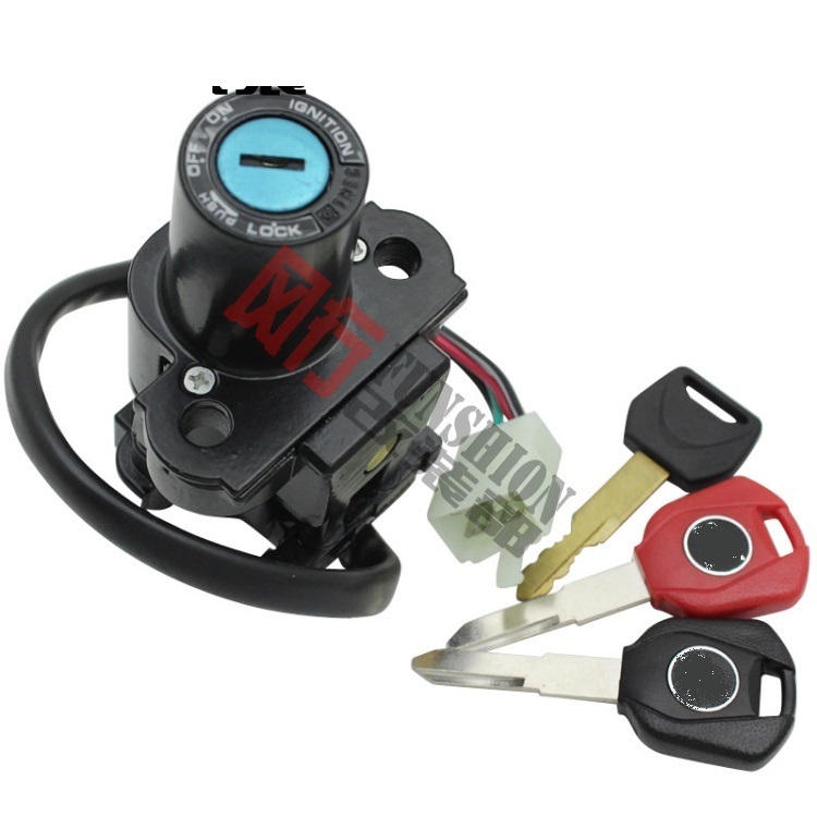 Complete Ignition Switch, Fuel Cap & Seat Lock Key Set For Honda CBR600RR (2003-2006) & Other Models 9 thumbnail image