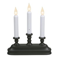 Led Window Candlelabra - Battery Operated - Aged Bronze, New, Free Shipping on sale Led Window Candlelabra - Battery Operated - Aged Bronze, New, Free Shipping on sale