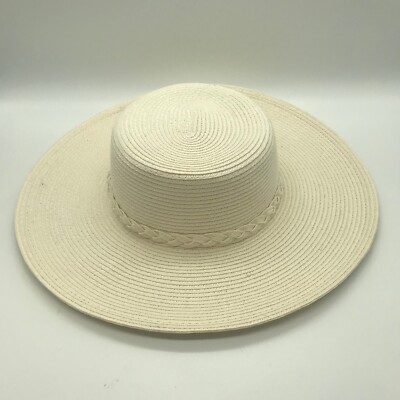 Cream Woven Brim Hat Untitled_design_90_450x.png?v=  main image 3