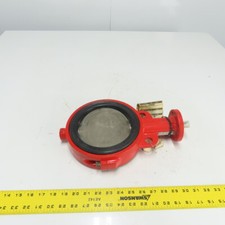 Bray 5-1/2" ANSI150 CI 125 Wafer Butterfly Valve 316SS 250PSI