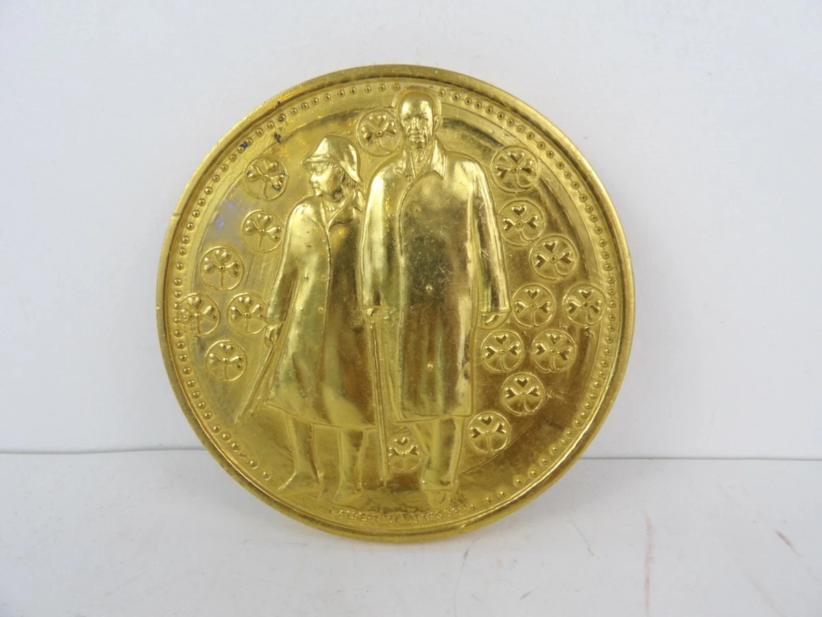 Médaille 68mm Bronze - Charles De Gaulle 18 Juin - Grands Hommes - XXème