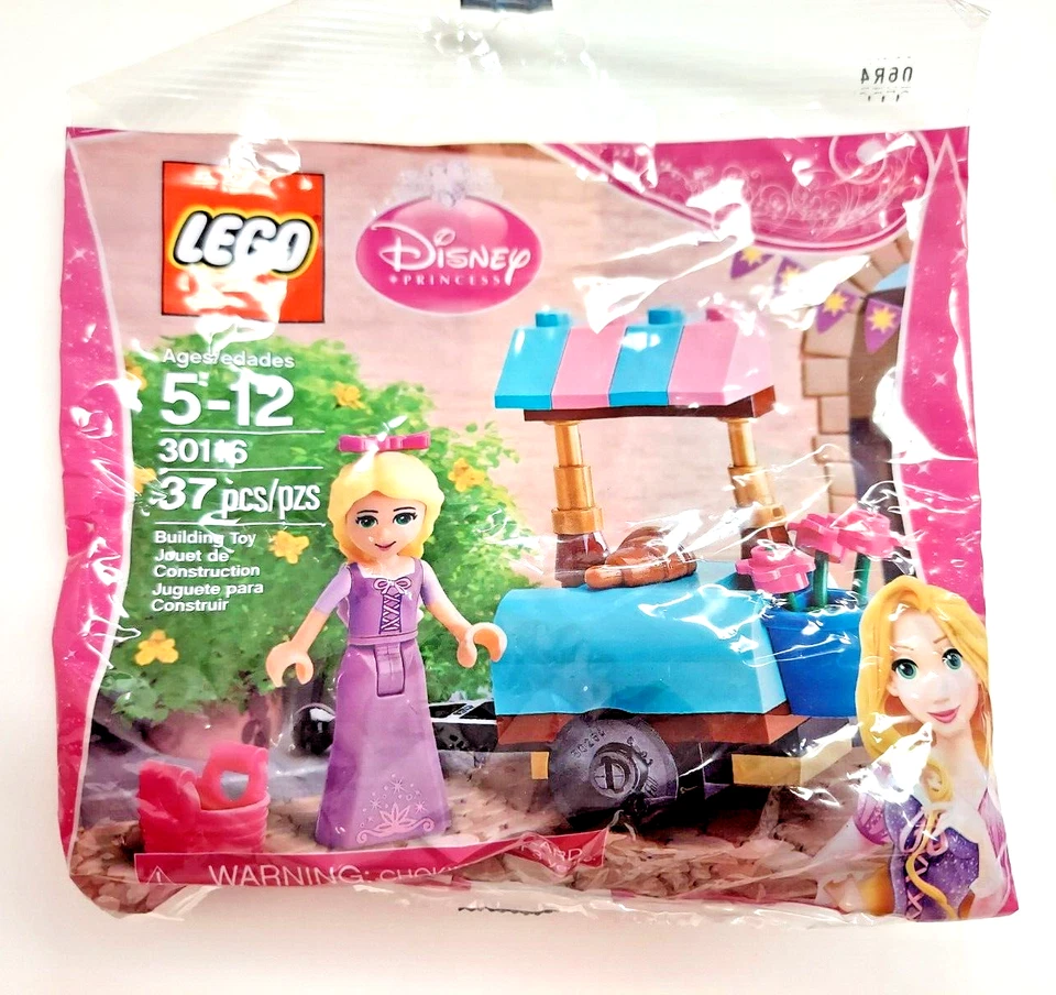 New Lego Polybag Lot Batman Batwing / Disney Rapunzel / Parrot / FIre Helicopter - Image 4 of 4