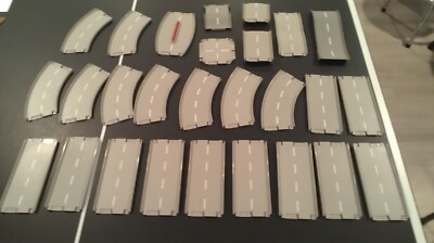 Micro Blast Microblast Racers Track Road Pieces - Lot of 27 | eBay