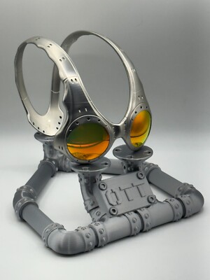 OAKLEY SOFTWARE Chop Top 4.0 Ti メタルケース付 3D Printed Oakley OTT Over The Top Industrial Sunglasses Display