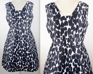 kate spade blue and white dress