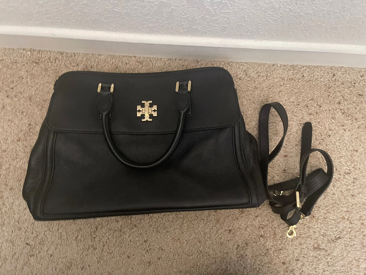 Tory Burch Mercer Pebbled Zip Crossbody Bag