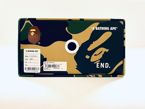 A BATHING APE BAPESTA LOW X END