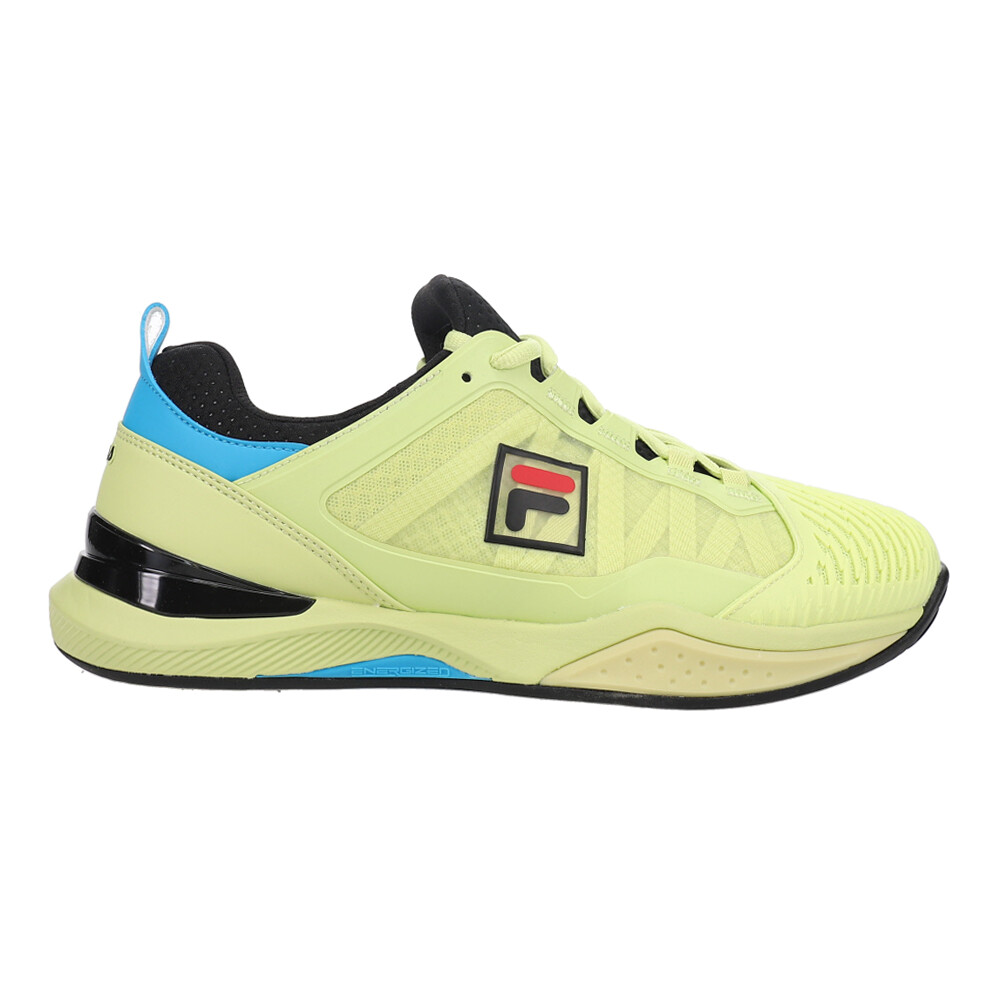FILA Speedserve Energized Mens Yellow Tennis Sneakers