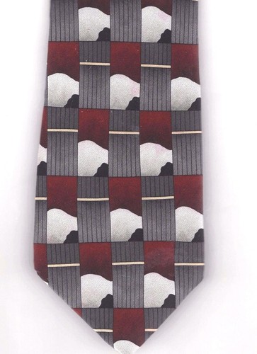 Dancing Bear Grateful Dead 100% Silk Tie Necktie - Picture 1 of 2