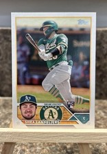2023 Topps Series 1 #127 SHEA LANGELIERS Rookie Card (RC)  Athletics. rookie card picture