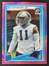2025 Panini Donruss Optic Nic Scourton Rated Rookie Pink Prizm #270 Panthers
