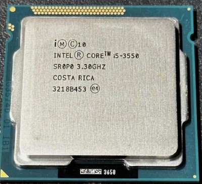 Intel Core i5-3550 SR0P0 LGA1155 3.30GHz Quad Core Desktop CPU Processor