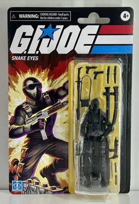GI Joe 3.75 Retro Snake Eyes Walmart Exclusive