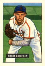 1986 Card Collectors Company '51 Bowman Reprints #86 Harry Brecheen - BB