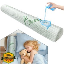 LVYSHOW Waterproof Bed Bumper Toddler Foam Rail Green 1 Pack