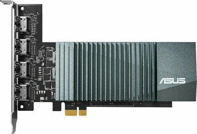 ASUS GeForce GT 710 2GB GDDR5, NVIDIA, GT710-4H-SL-2GD5, Grafikkarte, 4xHDMI,