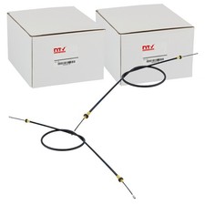 2x NTY HANDBREMSSEILE passend für DACIA DUSTER TROMMELBREMSE
