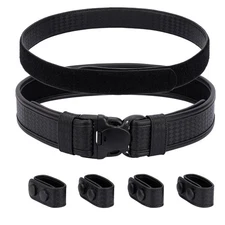 2" Basket Weave Duty Belt w/Hook Lining for Police & Security