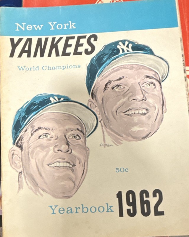 New York Yankees Baseball World Champions Yearbooks