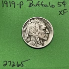 1919 Buffalo 🦬 Indian Head Nickel 5c Xf Extra Fine