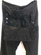 U.S. Navy Sailor Wool Uniform Pants Vintage WWII-Era Anchor Buttons BESTBILT