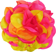 Big Flower Dainty Satin Fabric Rose Flower Brooches Large Rose Flowers Satin Lap