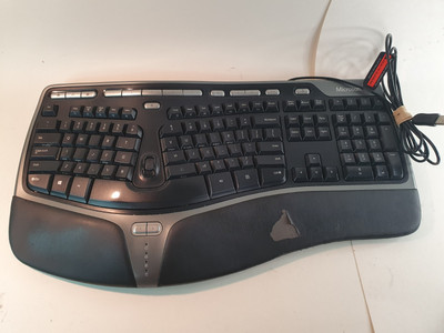 Microsoft Natural Ergonomic Curved Wired Keyboard 4000 v1.0 Model 1048 KU-0462