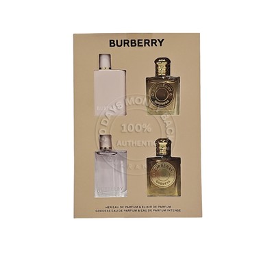 piece burberry mini set perfume