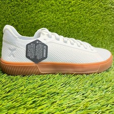 Flux Footwear Adapt Trainer White Gum Mens Size 9 Athletic Knit Shoes Sneakers