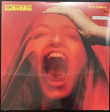 NEW Scorpions - Rock Believer Vinyl LP w/ Bonus Slipmat inside Sealed M/NM 2022
