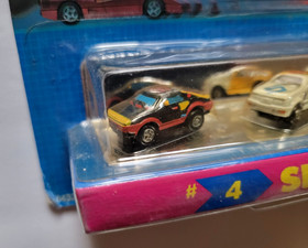 Vintage Galoob 1989 Micro Machines Snap Backs #4 Mondial Sierra F-40 6433 NEW
