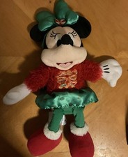 Disney Store Minnie Mouse Holiday Cheer Medium Soft Toy 2020