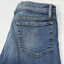 Frame Jeans Women Blue Le Boy Boyfriend Slim Stretch Denim USA Made Size 30X28