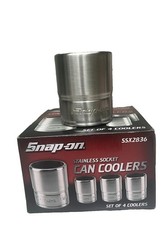 Snap On Tools Stainless Socket Can Coolers Insulators Koozies New Ssx2836 Usa Snap On Tools Stainless Socket Can Coolers Insulators Koozies New Ssx2836 Usa