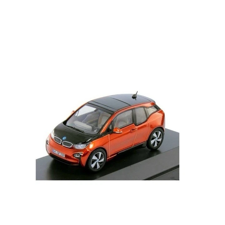 MUY RARO BMW i3 COCHE ELÉCTRICO HATCHBACK SOLAR NARANJA 1:43 PARAGON (MODELO DE DISTRIBUIDOR) Foto 2 de 2