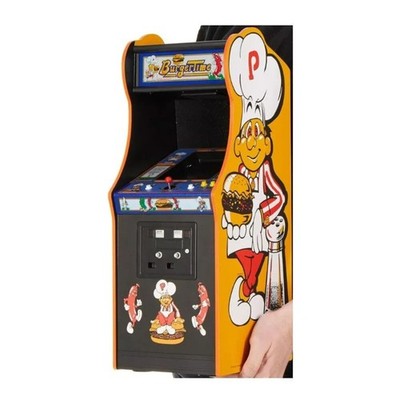 Numskull Quarter Arcades Burgerミニアーケード Numskull Quarter Arcades BurgerTime Mini 1/4 Scale Arcade Cabinet